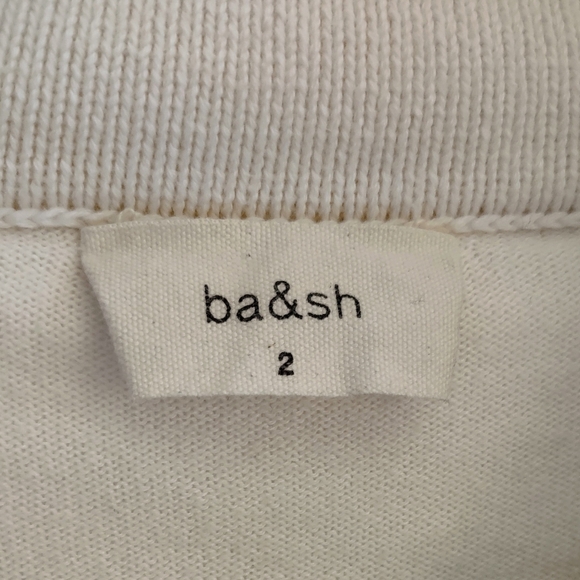 Ba&sh Ivory Cardigan Empire Waist Sweater size 2 - Picture 9 of 12